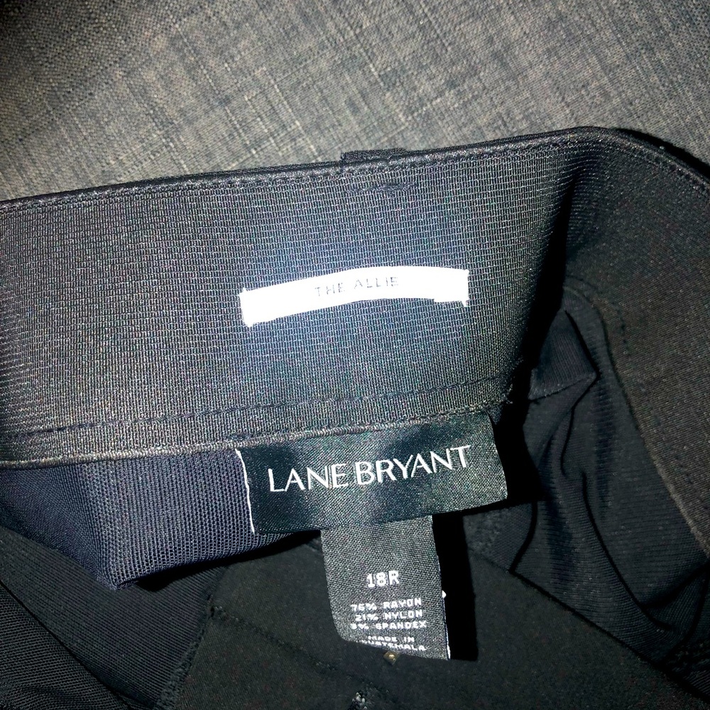 Black slacks
